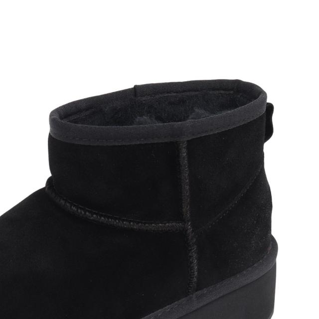 EMU プラットフォームマイクロウール シューズ Ｌブーツ W13159 BLKの通販は