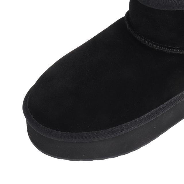 EMU プラットフォームマイクロウール シューズ Ｌブーツ W13159 BLKの通販は