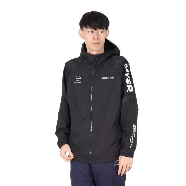 デサント ＨＥＡＴＮＡＶＩ　ＴＯＵＧＨ　　総柄グラフィック　フルジップ トレーニングウエア ブレーカーシャツ ST4FWB31M-BKBKの通販は