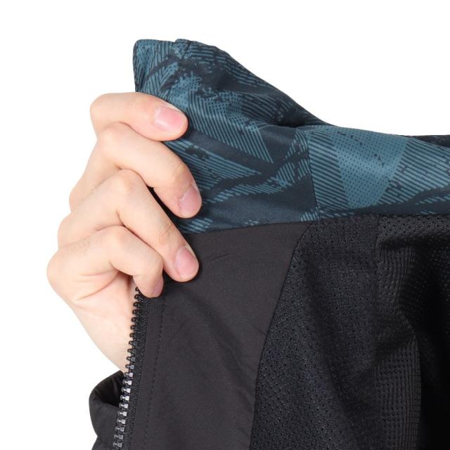 デサント HEATNAVI TOUGH 総柄グラフィック フルジップフ