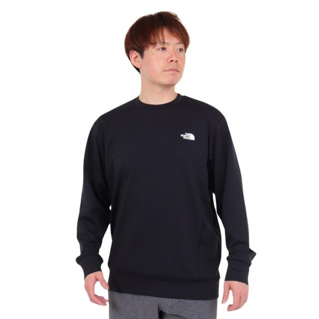 北の方人間の顔 ＭＯＴＩＯＮ ＣＲＥＷ 形づくる御召しもの トレーナー NT32496-K