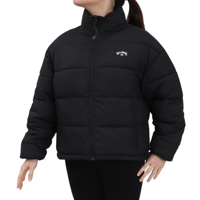 ＢＩＬＬＡＢＯＮＧ ＳＴＡＮＤ　ＣＯＬＬＡＲ　ＰＵ　ＦＦ　ＪＡＣＫＥＴ スポーツカジュアル レディスアウター BE014760BLK