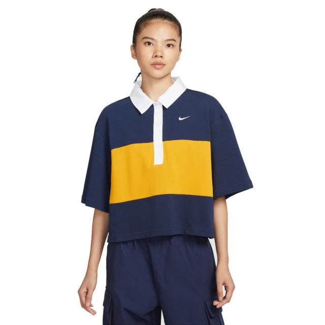 ナイキ ＡＳ　Ｗ　ＮＳＷ　ＳＴＲＥＥＴ　ＳＳ　ＰＯＬＯ　ＴＯＰ トレーニングウエア 半袖ポロシャツ IB2154-410