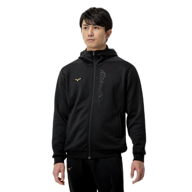 ミズノ ストレッチスウェットフーディ 野球 グランドコート 12JECK7909