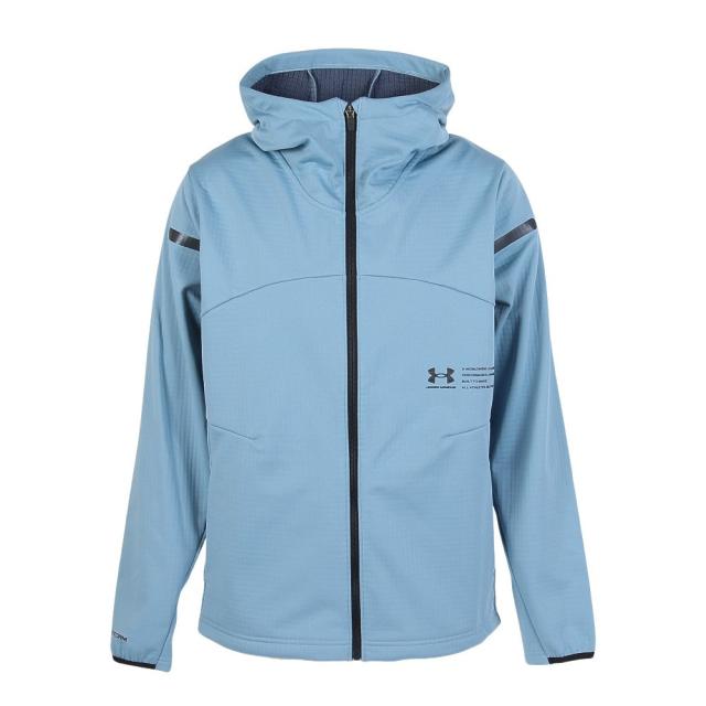 アンダーアーマー ＵＡ ＷＩＮＴＥＲ ＫＮＩＴ  3Ｌ ＦＺ ＨＤ 形づくる御召しもの 織り地ウォームアップシ 6007393-418