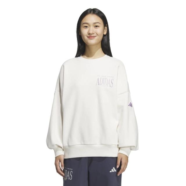 アディダス Ｗ　ＶＥＲ　裏起毛　クルースウ　ェット トレーニングウエア スウェットシャツ TA374-KA0972