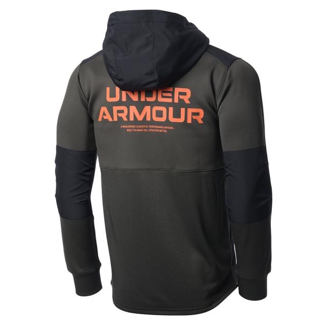 (アンダーアーマー）UNDER ARMOUR ＵＡ　ＰＥＲＦＯＲＭＡＮＣＥ　　ＫＮＩＴ　ＨＹＢＲＩＤ　ＪＡ トレーニングウエア 布帛ウォームアップシ 1375518-310_1