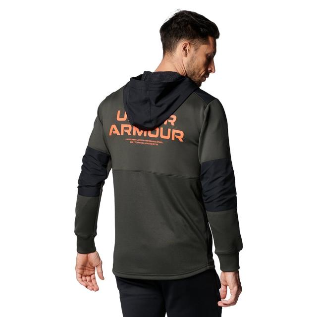 (アンダーアーマー）UNDER ARMOUR ＵＡ　ＰＥＲＦＯＲＭＡＮＣＥ　　ＫＮＩＴ　ＨＹＢＲＩＤ　ＪＡ トレーニングウエア 布帛ウォームアップシ 1375518-310_3