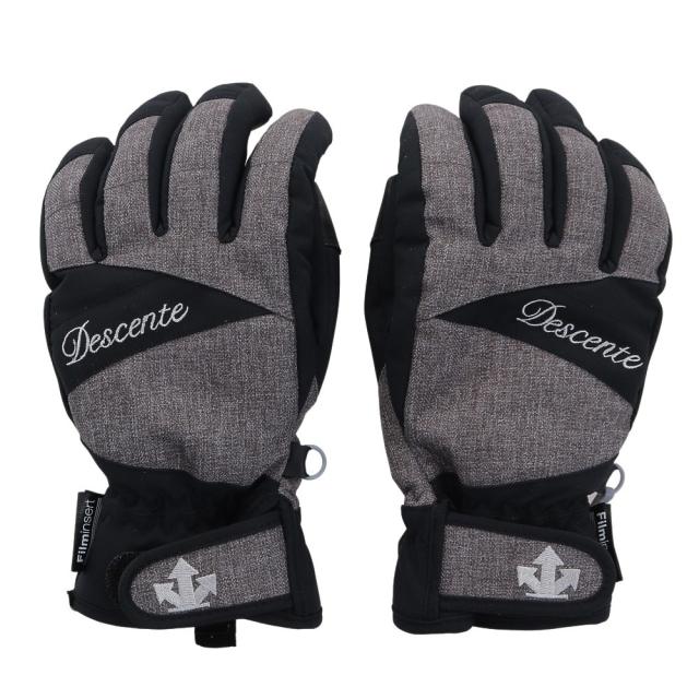 (デサント）DESCENTE ＷＯＭＥＮＳ　ＧＬＯＶＥ ウインター用品 五指グローブ DWCUJD60 BLK