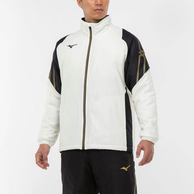 (ミズノ）MIZUNO ＭＣ−ＬＩＮＥ　ブレスサーモ中　綿ウォーマージャケット トレーニングウエア ブレーカーシャツ 32ME263002の通販は