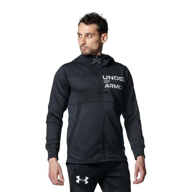 アンダーアーマー ＵＡ　ＡＲＭＯＵＲ　ＫＮＩＴ　　ＨＹＢＲＩＤ　ＦＺ トレーニングウエア 布帛ウォームアップシ 1381339-001