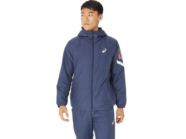 アシックス ＡＩＭ中わたブレーカーフーディ　ー トレーニングウエア ブレーカーシャツ 2031E274.400