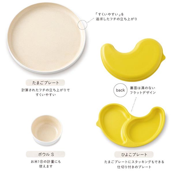 シェルミンキッズ 子供用食器3点セット 子供用食器 日本製 出産祝い 離乳食 食器 セット お食い初め_1