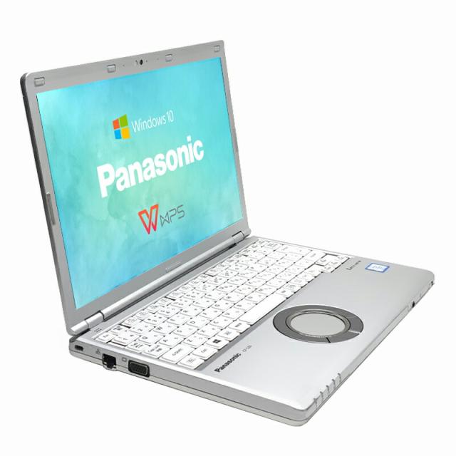 【中古】Panasonic Let`s note CF-SZ6  第七時人 Core i5 大収容能力記憶装置 8GB SSD 128GB 12.1in  WPSOffice  Win 10 WIFI 写真器 Bluetooth ヴィデオディスク運転非積み上げる