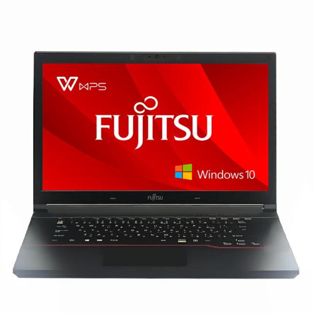 【中古】 富士通 LIFEBOOK A574　第四世代Core i5 大容量メモリ 8GB SSD 128GB 15.6インチ  WPSOffice  Win 10 WIFI カメラ　Bluetooth DVDドライブ搭載