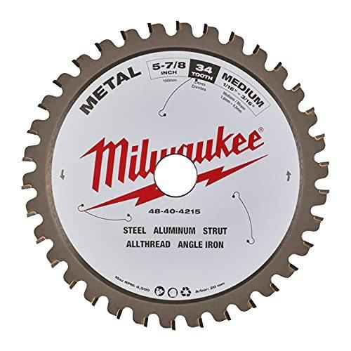 ミルウォーキー 48-40-4215 150mm チップソーカッター用交換刃 34T (鉄鋼用) MILWAUKEE