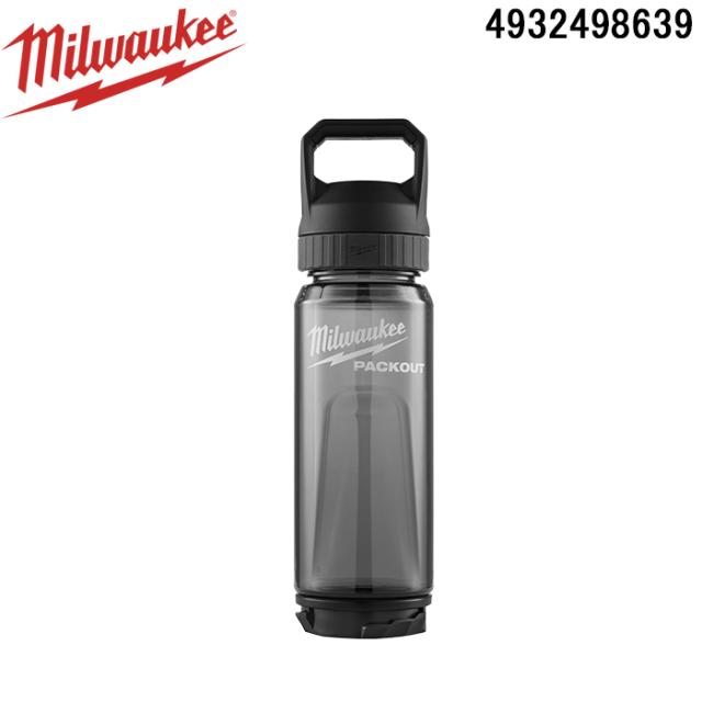 ミルウォーキー 4932498639 PACKOUT プラスチックボトル ブラック(S・740mL) 水筒 MILWAUKEE