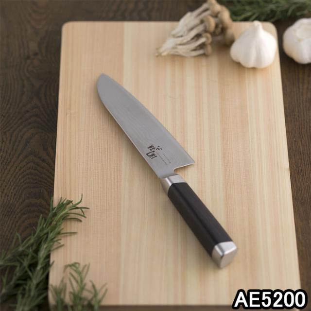 貝印 AE-5200・DH-2501 関孫六 ダマスカス 三徳包丁 165mm・カーブキッチンバサミ 2点セット_1