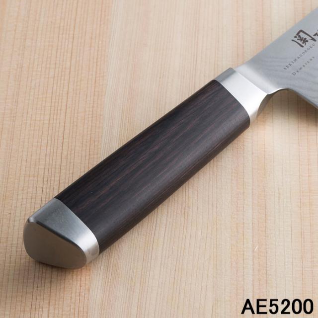 貝印 AE-5200・DH-2501 関孫六 ダマスカス 三徳包丁 165mm・カーブキッチンバサミ 2点セット_3