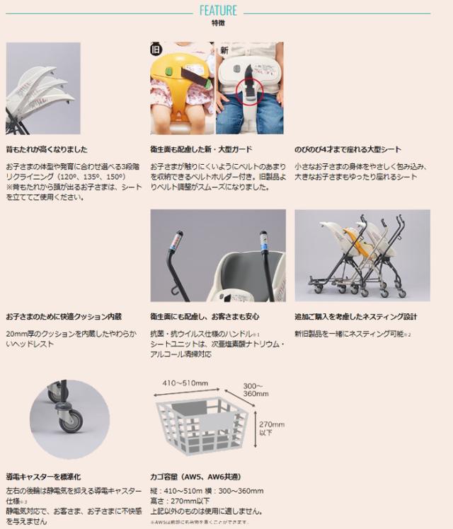 コンビウィズ AW51CC4 エンジェルワゴン対面 静電気対応 ホワイト カート・ダイニング・システムユニット Combiwith (法人限定) (代引不可)_1