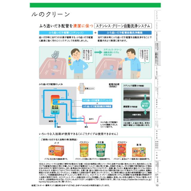 日立 BHP-F46XD 給湯器 エコキュート 水道直圧 フルオート ナイアガラ