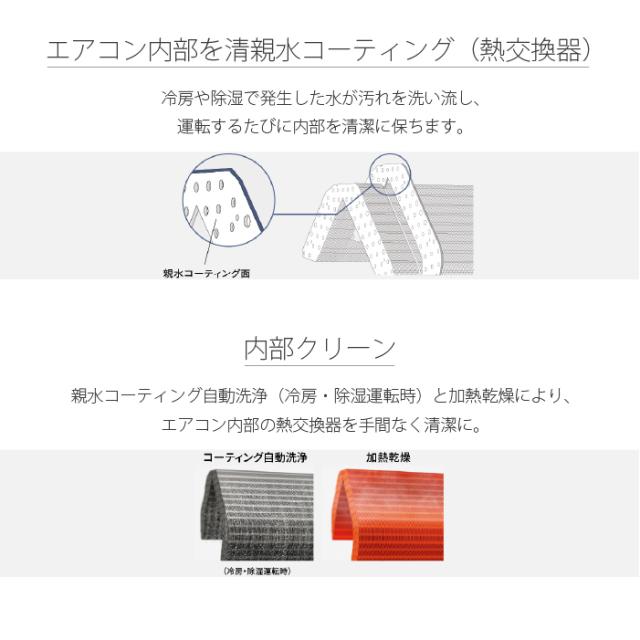 パナソニック CS-285DFL-W ルームエアコン エオリア eolia Fシリーズ 