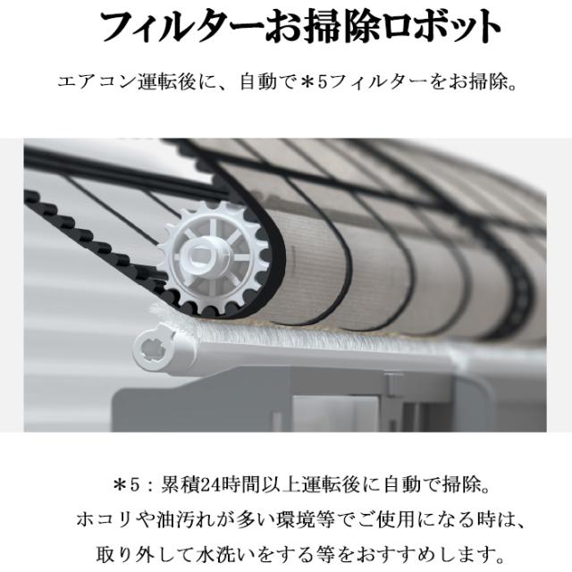 パナソニック CS-285DGX-W ルームエアコン エオリア Eolia GXシリーズ 10畳用 クリスタルホワイト 2025年モデル 単相100V ナノイーX Panasonic_7
