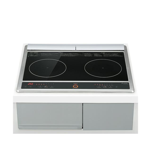 三菱電機 CS-G217DR IHクッキングヒーター ビルトイン型 60cmトップ 2