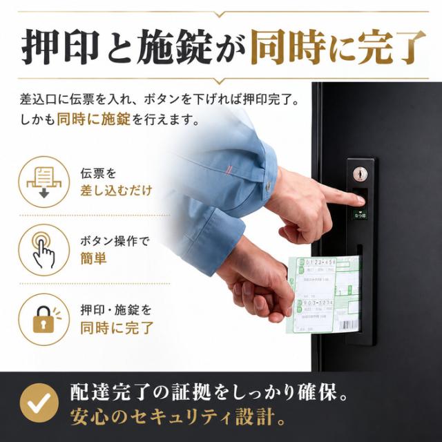 パナソニック CTNK6050RBCE 後付け用宅配ボックス コンボライト ラージタイプ マットブラック 据え置き 前入れ前出し CTNK6050RBの脚部材セット品 COMBO-LIGHT Panasonic_6