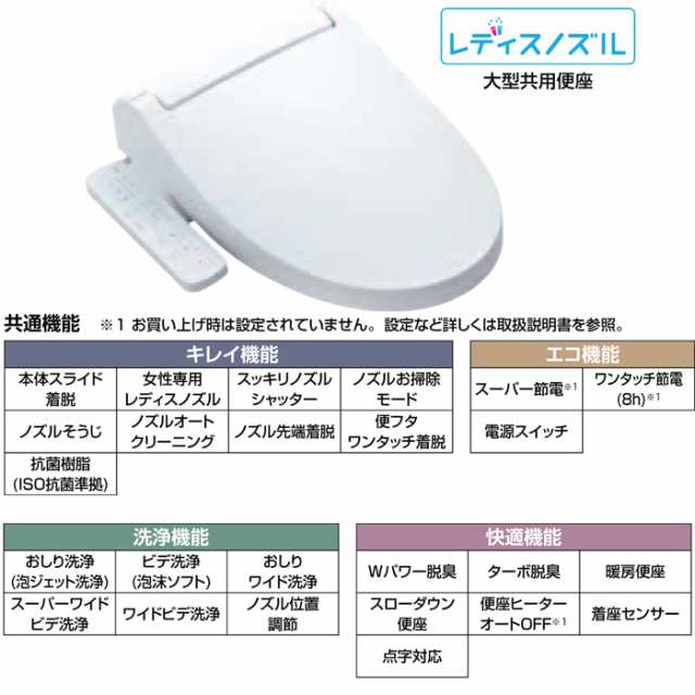 リクシル CW-KB31/BN8 KBシリーズ シャワートイレ 温水洗浄便座
