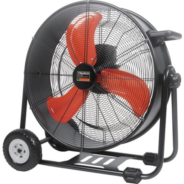トラスコ中山 DF60 全閉式DCモーター工場扇 ジェネラルファン・ビッグ 60cm 暑さ対策用品 TRUSCO