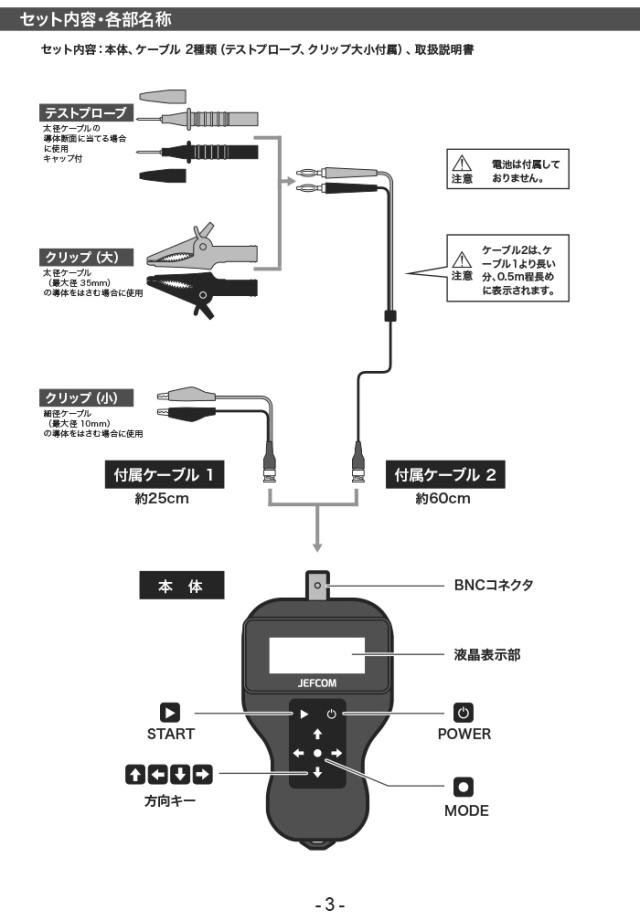 ジェフコム DMJ-1000AA デジタルケーブルメジャー 測長器 計測器 測定 電設作業工具 JEFCOM_6