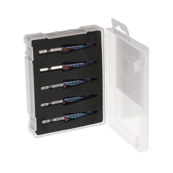 ジェフコム DSHB-412RH-5S HQステップドリル5本セット JEFCOMの通販は 15,817円