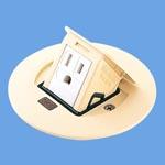 パナソニック DU1102W F型アップコン丸型アース付 アイボリー Panasonicの通販は 6,613円