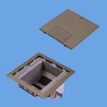 パナソニック DUM6888MA フリーBOXユニットL型 ブラウンメタリ Panasonic