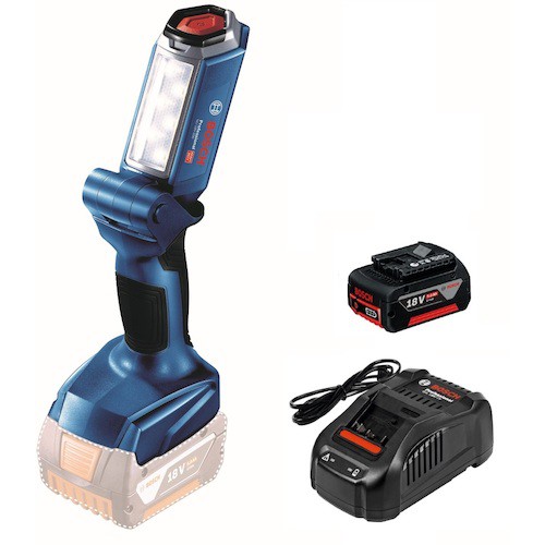 ボッシュ GLI18V-300SET 18VコードレスライトLED+バッテリー充電器セット BOSCH