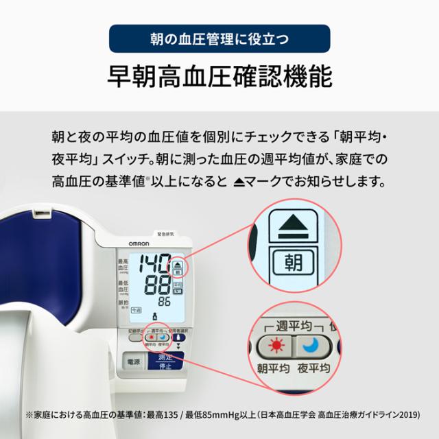 オムロン HCR-1602 デジタル自動上腕式血圧計 スポットアーム ホワイト HEM-1010シリーズ 健康 家電 OMRON_7