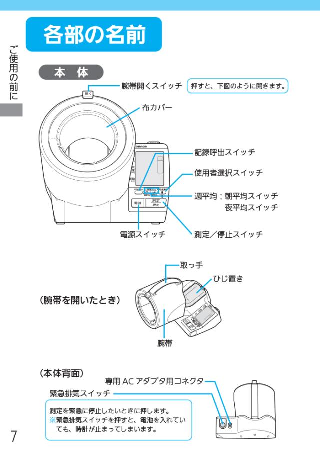 オムロン HCR-1602 デジタル自動上腕式血圧計 スポットアーム ホワイト HEM-1010シリーズ 健康 家電 OMRON_9