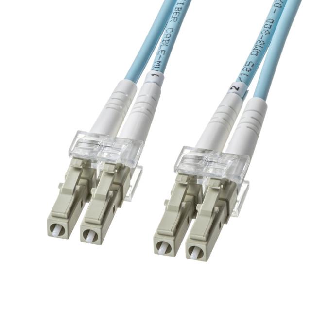 サンワサプライ HKB-AMOM3LCLC-03 アーマードメガネ型光ファイバケーブル(マルチOM3・LC×2-LC×2・3m) SANWASUPPLY