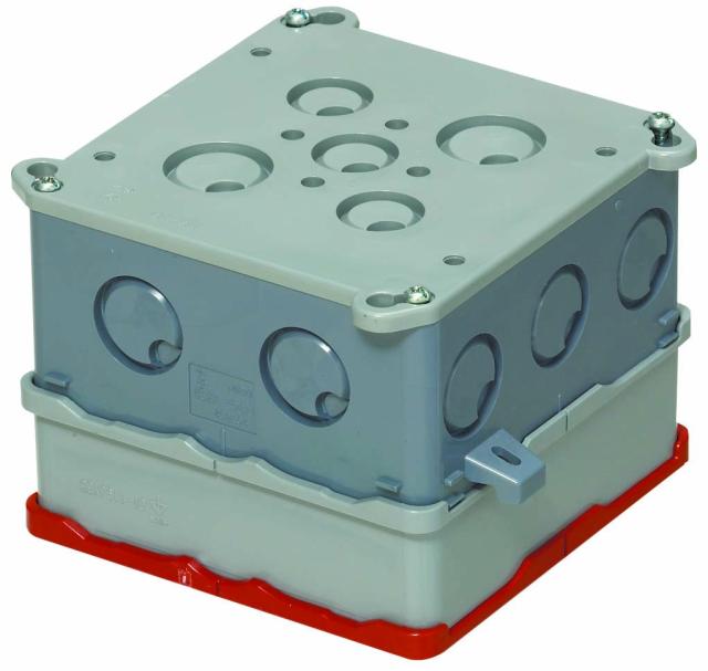 未来工業 4CBL-89N11H 大形四角コンクリートボックス(耐熱塗代カバー付)(20個入) MIRAIの通販は 20,940円