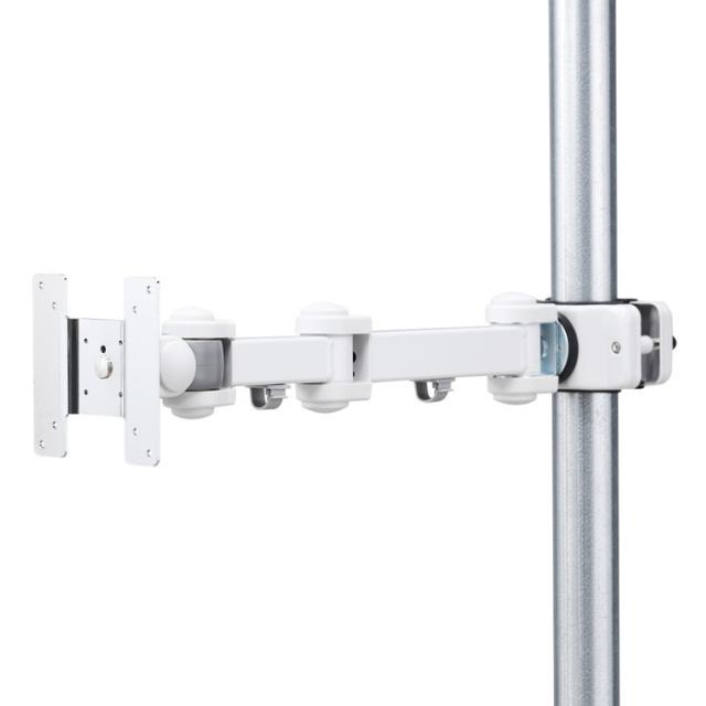 サンワサプライ CR-LA354 支柱取付け液晶モニタアームの通販は