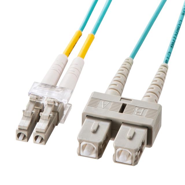 (送料無料) サンワサプライ HKB-OM3LCSC-10L OM3光ファイバケーブル SANWASUPPLYの通販は