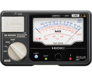 日置電機 IR4033-11 3レンジメガー(スイッチ付) HIOKI
