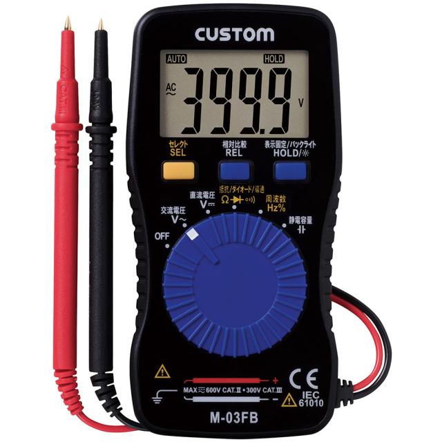 カスタム M-03FB デジタルマルチメータの通販は