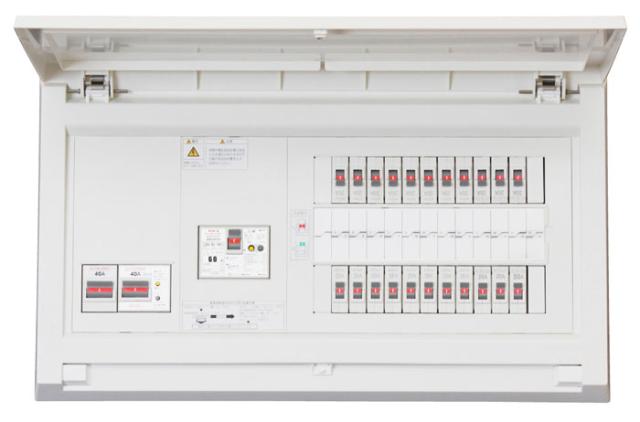 テンパール工業 MAG34062IB4E4 オール電化対応住宅盤 扉付 リミッタースペース無し 40A 6+2