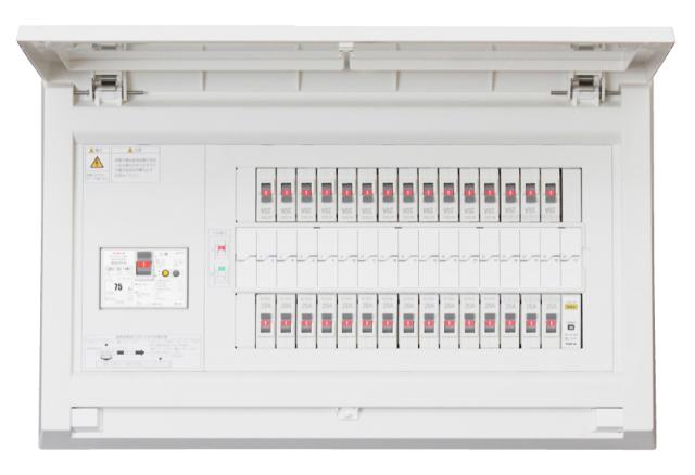 テンパール工業 MAG34141LA1 機能付住宅用分電盤 扉付 リミッタースペース無し 40A 14+1