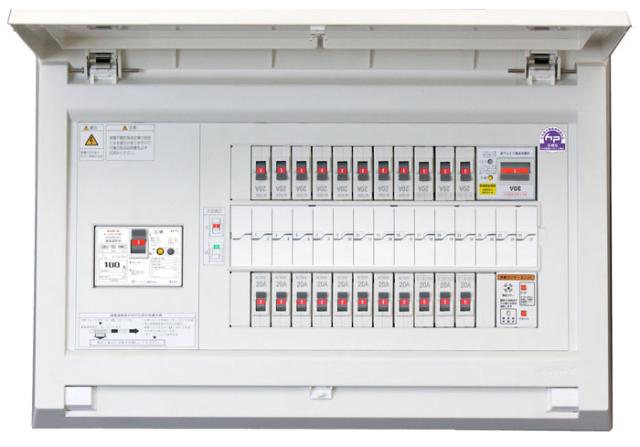 テンパール工業 MAG35141T2ES2B 発電システム対応住宅盤 扉付 50A 14+1
