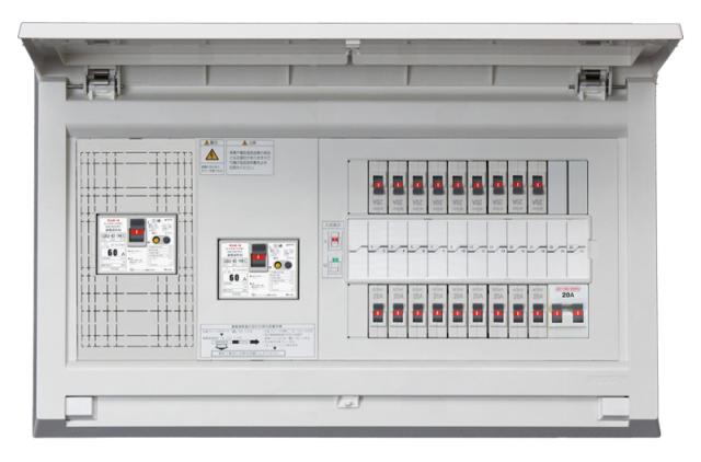 テンパール工業 MAG36082T2GS2 発電システム対応住宅盤 扉付 60A 8+2