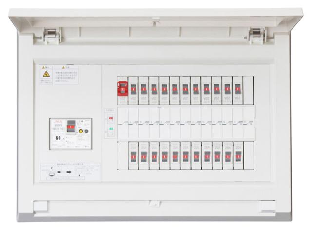 十パール産業 MAG36262F1 役立つこと付住まい用分電盤 扉付 リミッタースペース皆無 60A 26+2