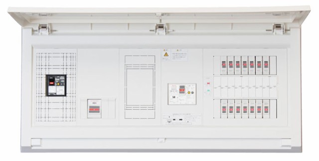 テンパール工業 MALG34062IB4G4 オール電化対応住宅盤 扉付 リミッタースペース付 40A 6+2